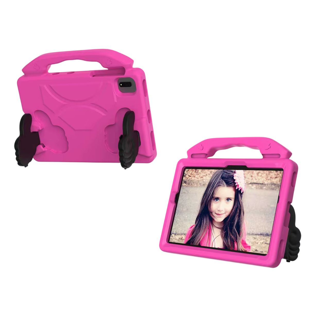 GENERICO - Carcasa Funda Antigolpes Eva Niños Para Samsung A9 Plus Fucsia