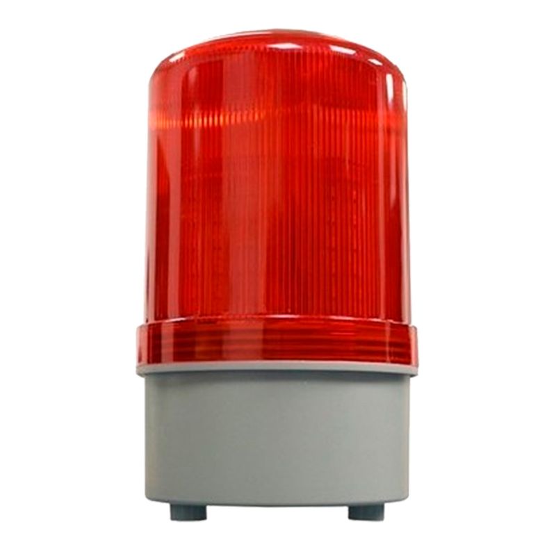 GENERICO - Baliza LED Giratoria LED Roja 220V