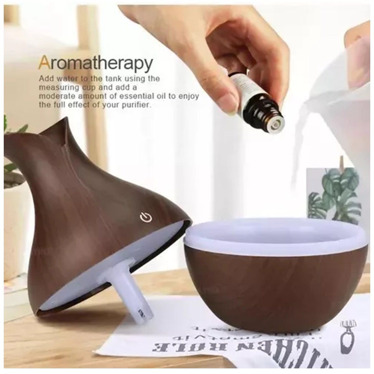 GENERICO - Humidificador De Aire Difusor De Aromaterapia Ultrasonico