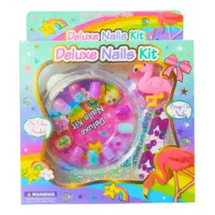 OEM - Juguete Deluxe Nails Kit Chico 18x15cm