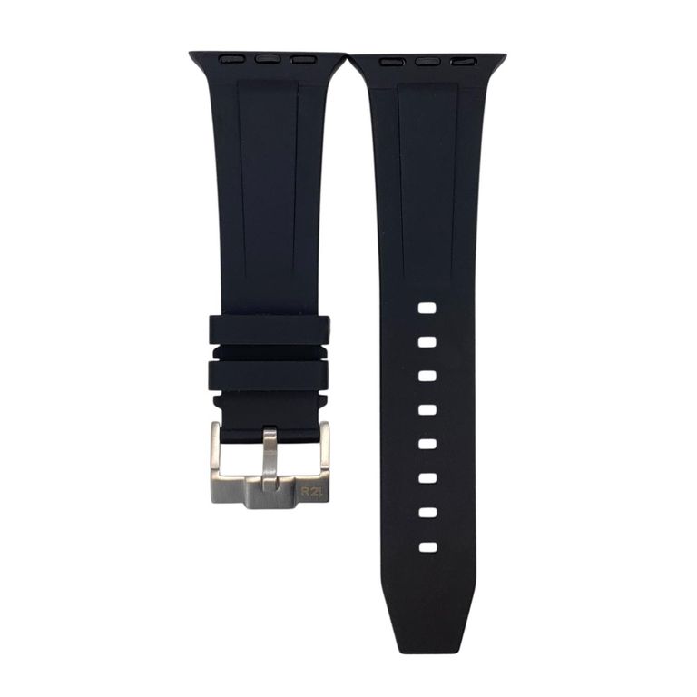 Correa Reloj Silicona Regata Compatible Con Apple Watch Negro 38