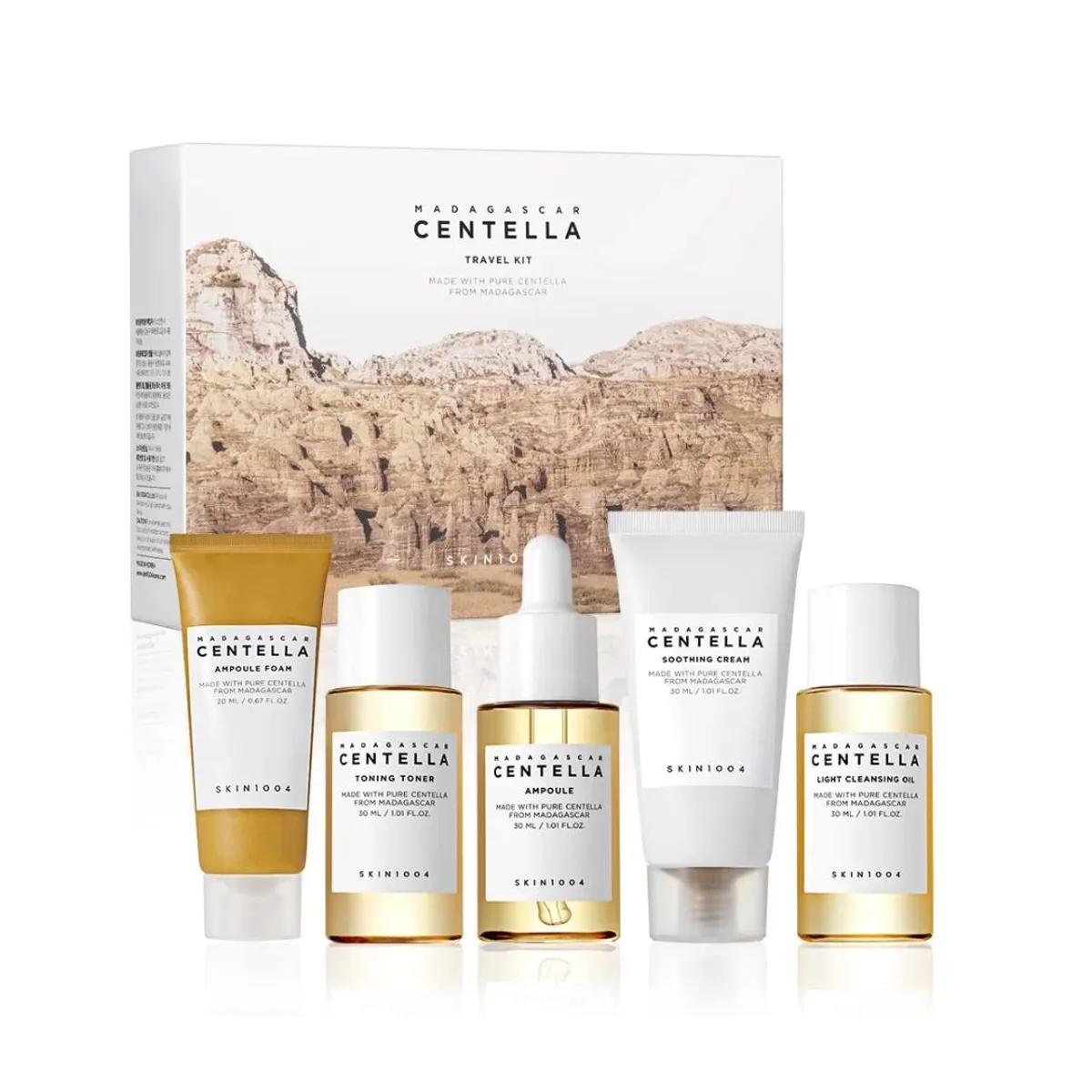 SKIN1004 - Set De Viaje Rutina Centella De Madagascar Cosmética Coreana