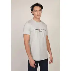TOMMY HILFIGER - Polera Im Core Logo Slim Fit