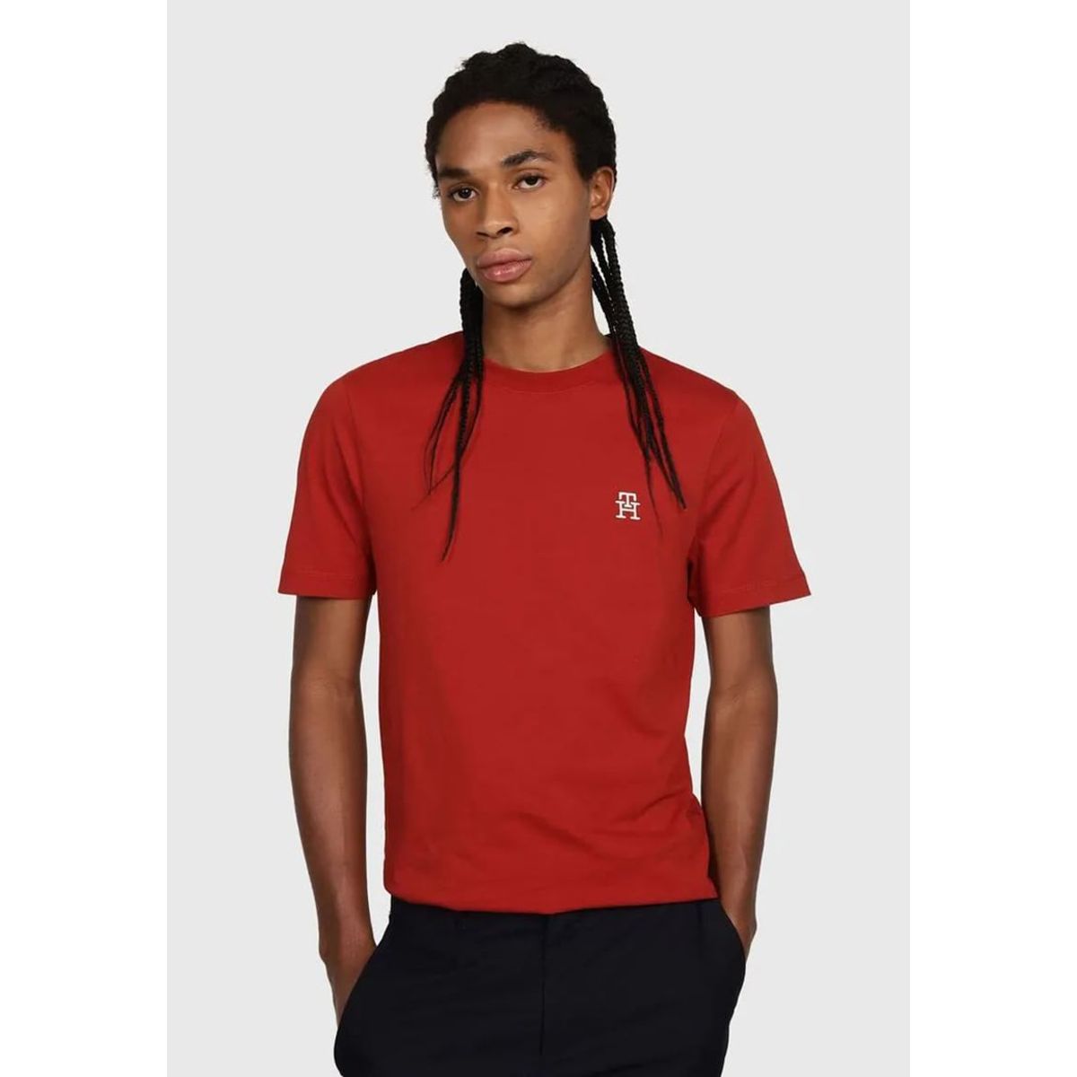 TOMMY HILFIGER - Polera Logo Monogram Regular Fit
