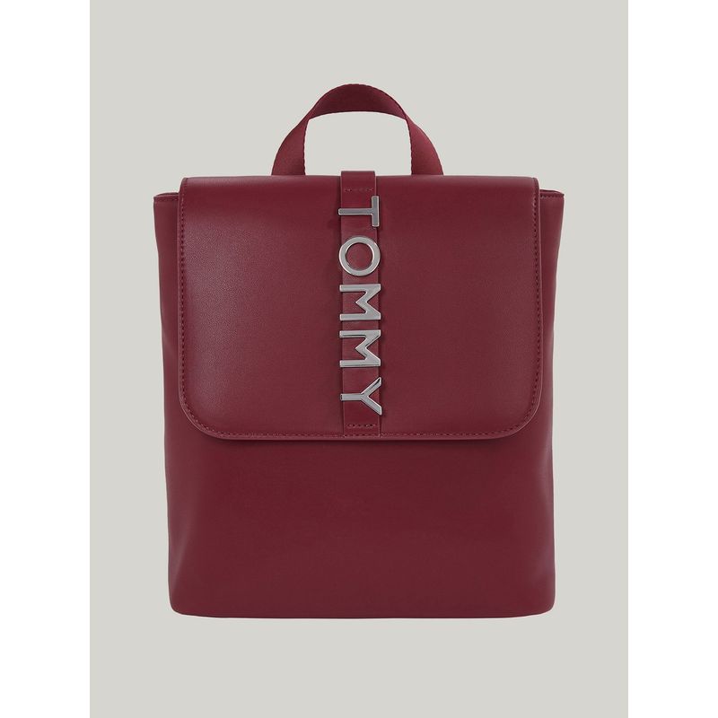 TOMMY HILFIGER - Mochila City Con Logo Metálico