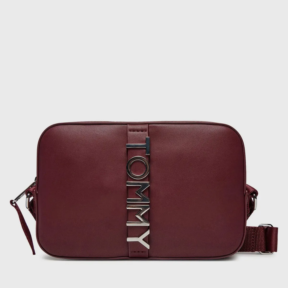 TOMMY HILFIGER - Bandolera City Bold Con Logo Metálico