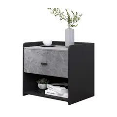 GENERICO - Velador Marmol MDF Gris