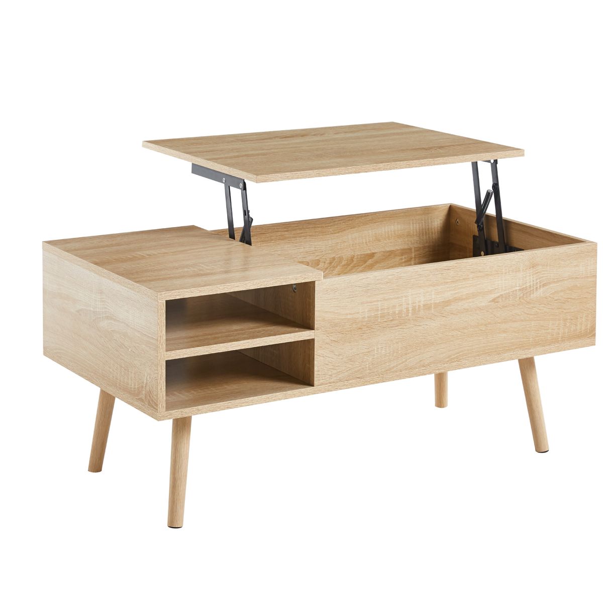 GENERICO - Mesa de Centro Elevable para Living  Madera