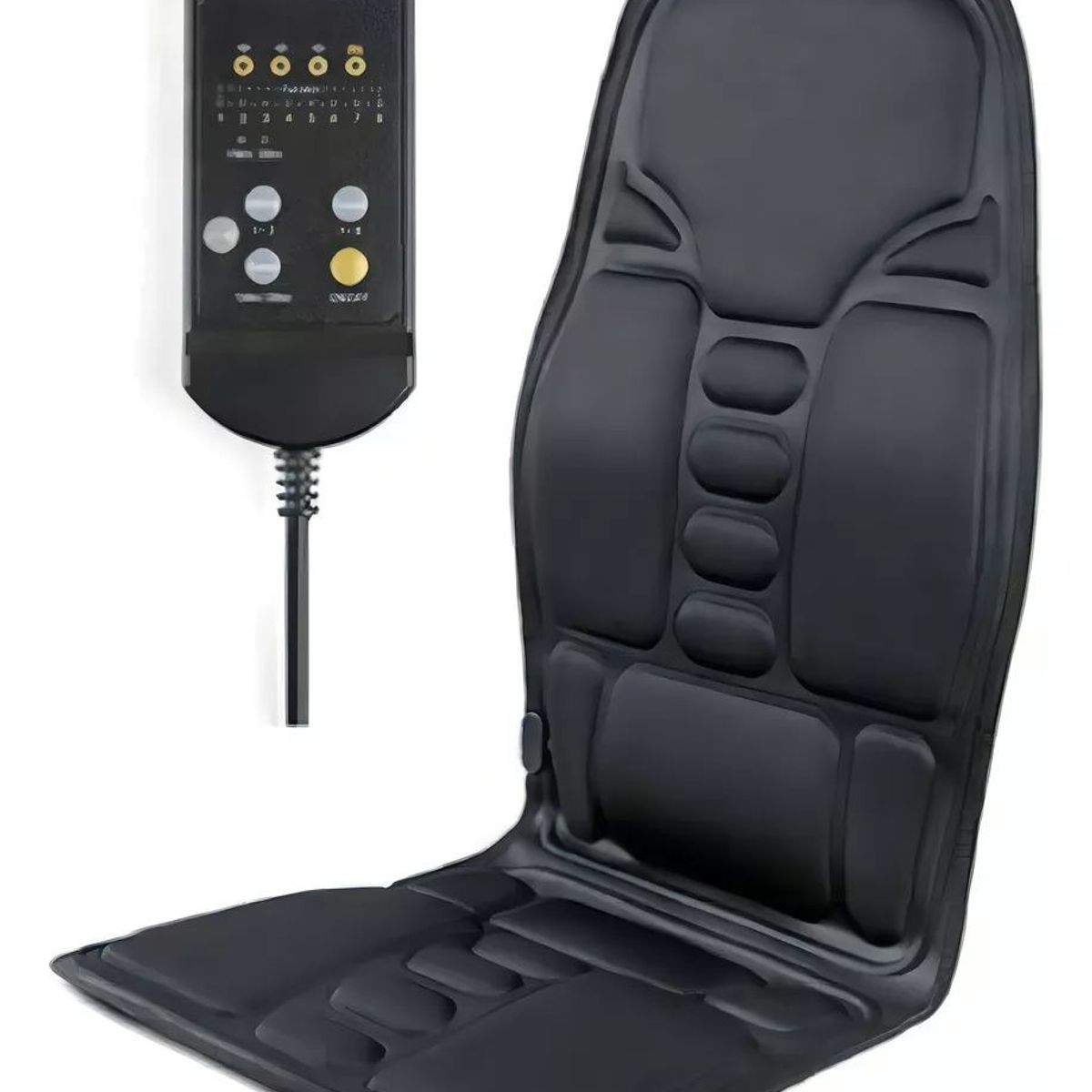 GENERICO - Silla asiento masajeador espalda y gluteos acolchado calor