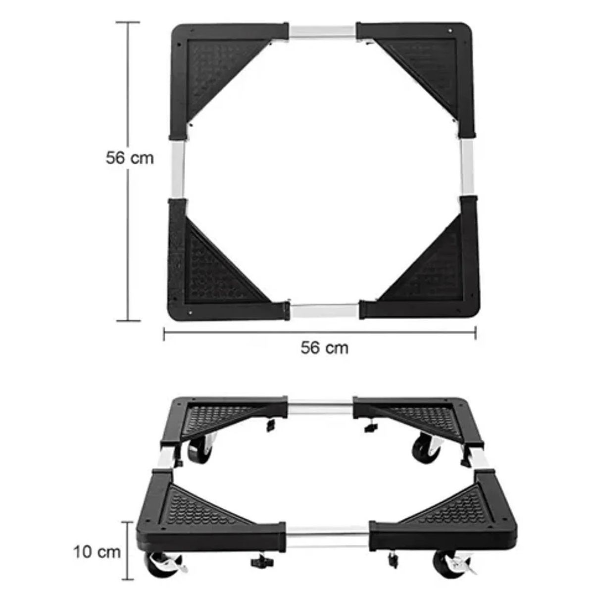 GENERICO - Soporte Ajustable Para Lavadora Y Nevera Base