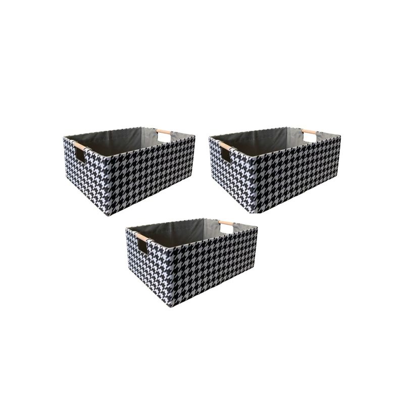 GENERICO - Organizador X3 Decorativa Cajas De Almacenamiento Plegable NV