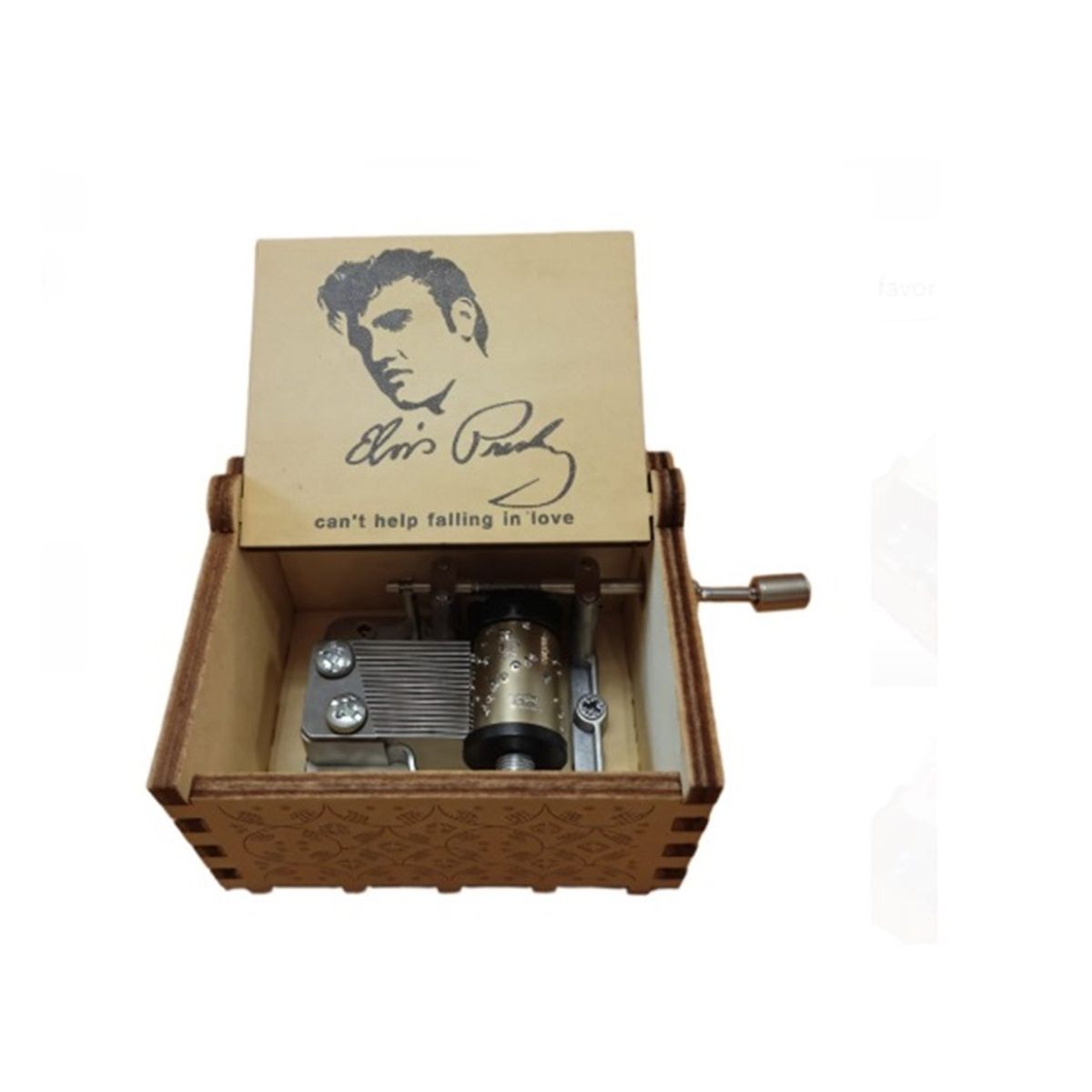 GENERICO - Caja Musical Elvis Presley Can´help Falling in Love