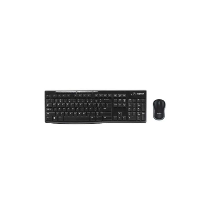 LOGITECH - Combo Teclado Mouse Logitech Inalámbrico Mk270 Español