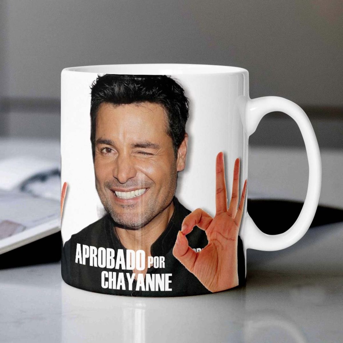 SM - Tazón Aprobado por Chayanne  Inspirado en el Meme Viral