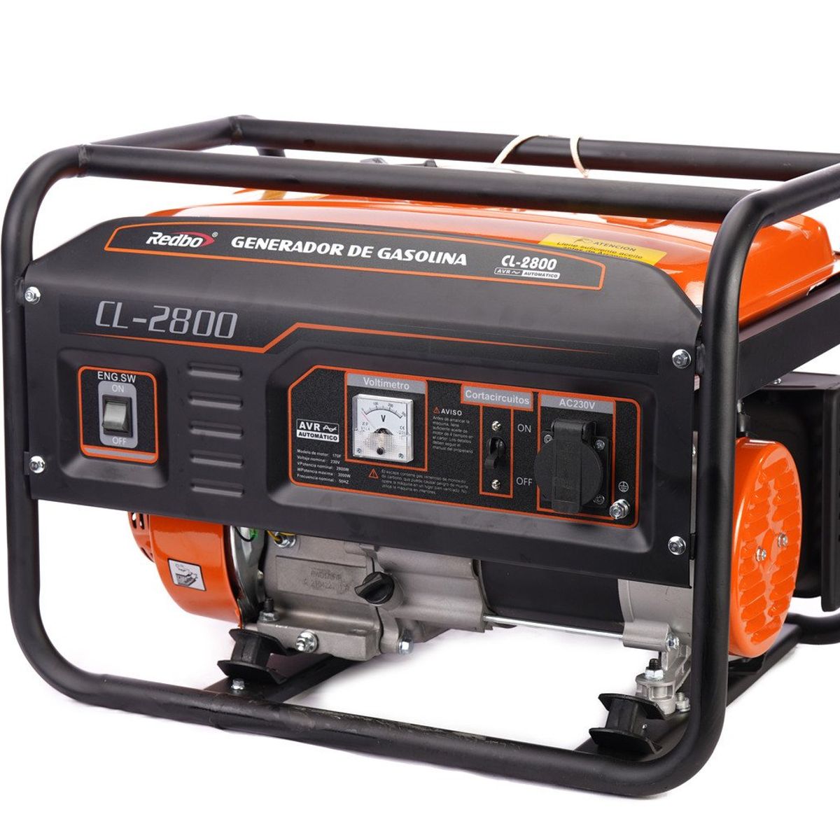 REDBO - Generador Bencinero con Partida Manual REDBO CL-2800