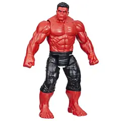MARVEL - Figura de Acción Titan Hero Series Capitán América Brave New World Hulk Rojo