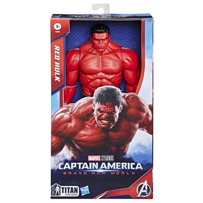 Imagen 2 del producto Figura de Acción Titan Hero Series Capitán América Brave New World Hulk Rojo
