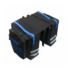 IMPORTCLICK - Bolso Bicicleta Organizador Tela 70x30x12 CM Azul - Azul