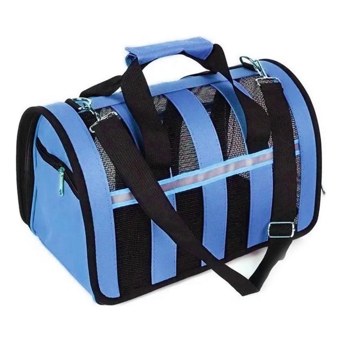 IMPORTCLICK - Bolso Transporte Mascotas Azul 34x24x23 CM - Azul Marino