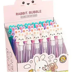 GENERICO - Pack 24 Burbujas de Gel Conejitos para Diversión Infantil
