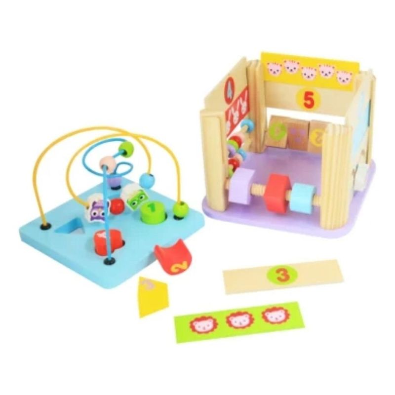 GENERICO - Cubo Educativo 7 en 1 para Aprender y Jugar Creativamente