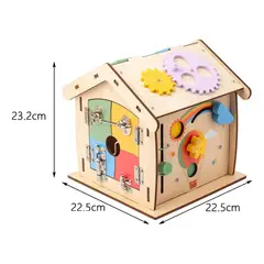 GENERICO - Casa Montessori de Madera: Juego Educativo y Seguro