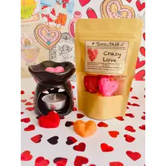 GENERICO - Crazy Love Cera aromática de soja + quemador