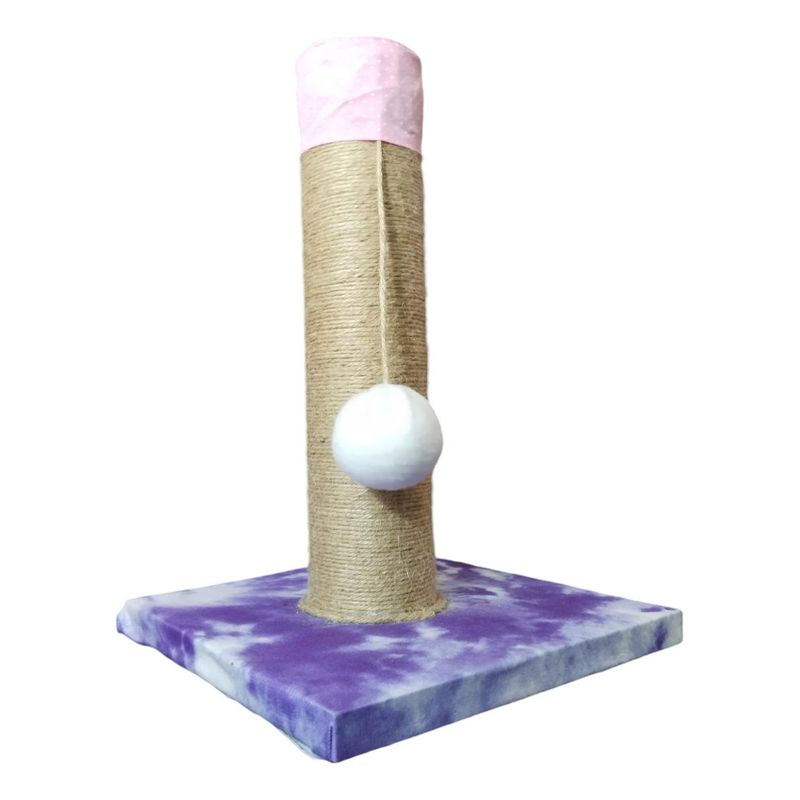 GENERICO - Rascador Trepador para Gatos con Juguete Divertido 30 cm