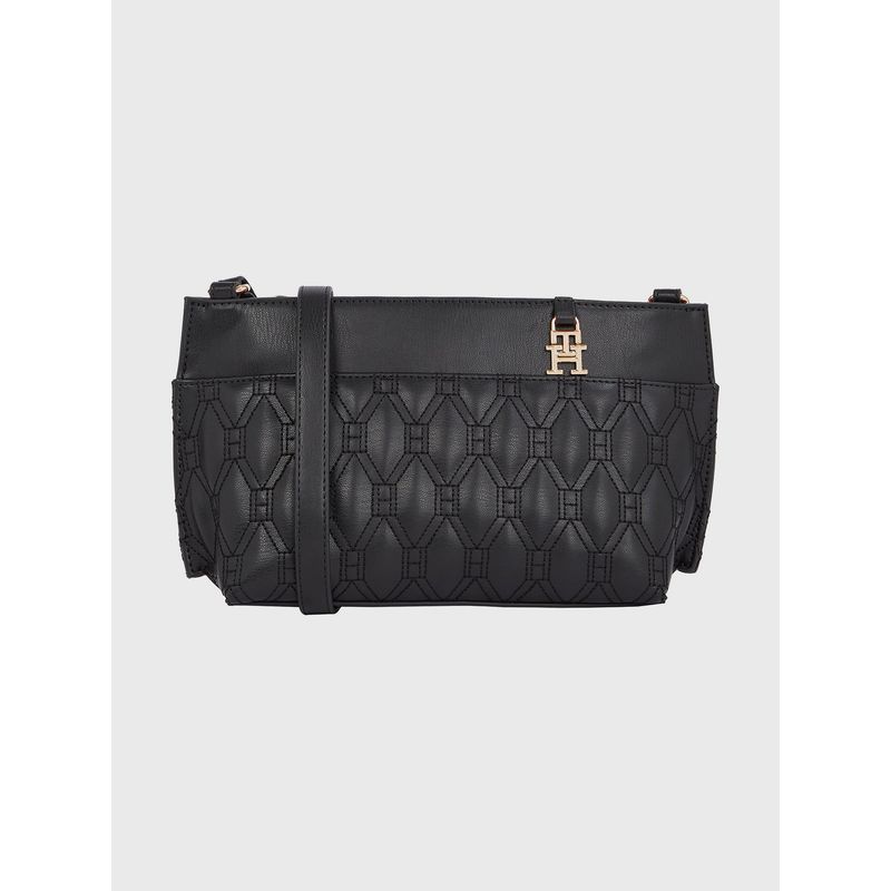 TOMMY HILFIGER - Bandolera Quilting Con Logo
