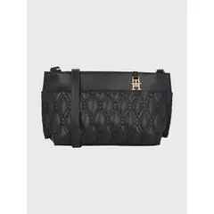 TOMMY HILFIGER - Bandolera Quilting Con Logo