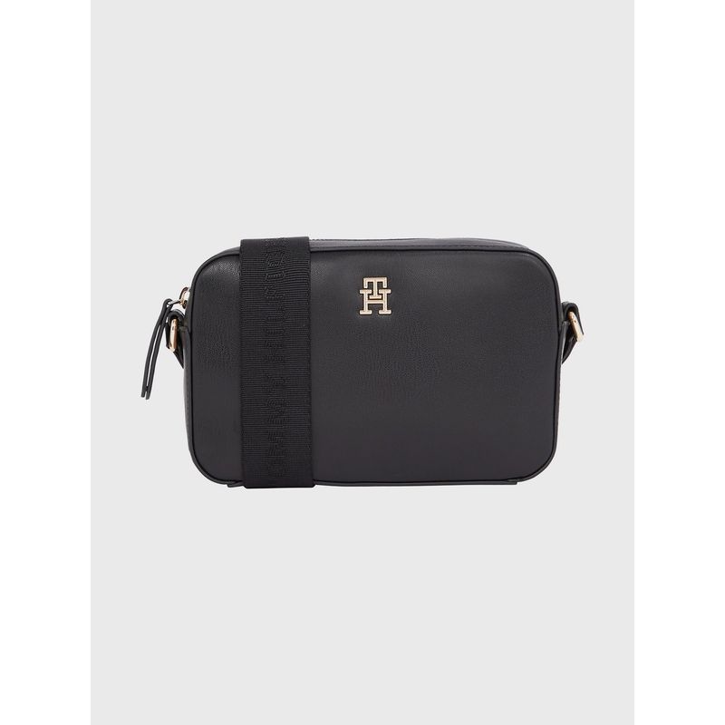 TOMMY HILFIGER - Bandolera Con Logo Metalizado