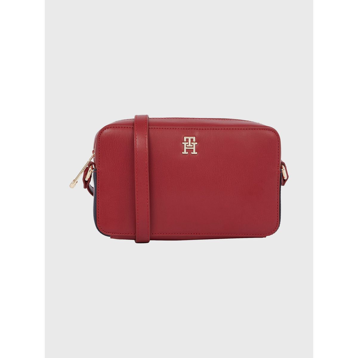 TOMMY HILFIGER - Bandolera Im Latam Corporate Burdeo Tommy Hilfiger