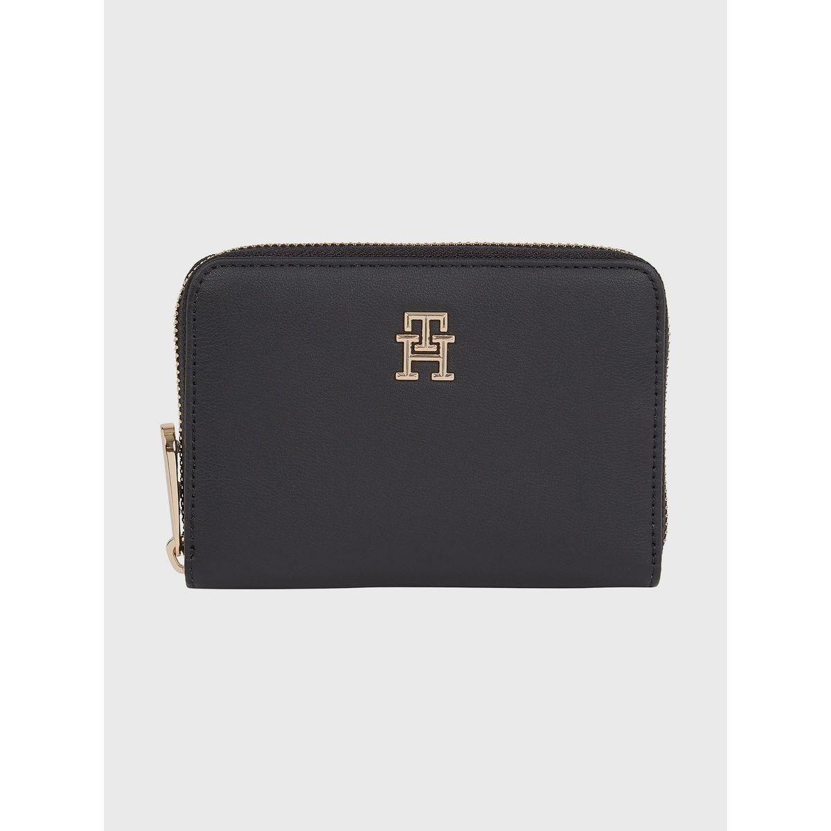 TOMMY HILFIGER - Billetera Pequeña Con Logo Fit Negro Tommy Hilfiger