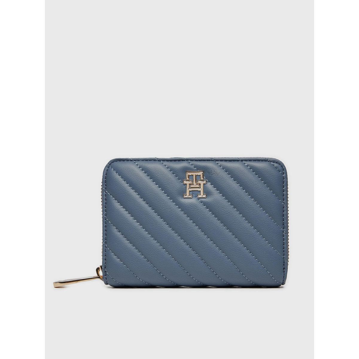 TOMMY HILFIGER - Billetera Acolchada Con Cierre