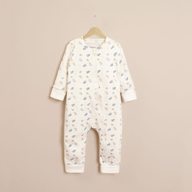 OPALINE - Pijama Bebé niño Blanco 39979 Opaline