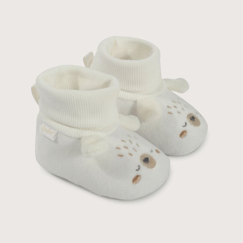 OPALINE - Pantufla Unisex bebé Blanco 40023 Opaline