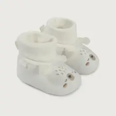 OPALINE - Pantufla Unisex bebé Blanco 40023