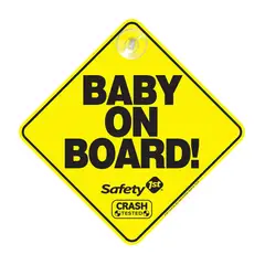 SAFETY 1ST - Letrero Baby On Board