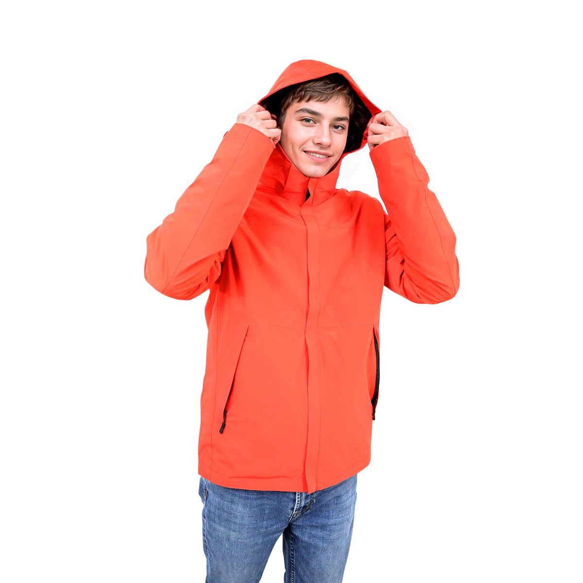 OKAERI - Chaqueta Cortaviento Impermeable Outdoor Hombre