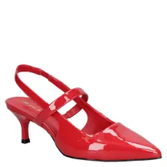 MINGO - Zapato Casual Mujer Rojo