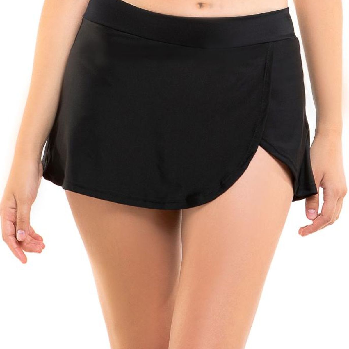 SAMIA - Bikini calzón falda negro - Negro