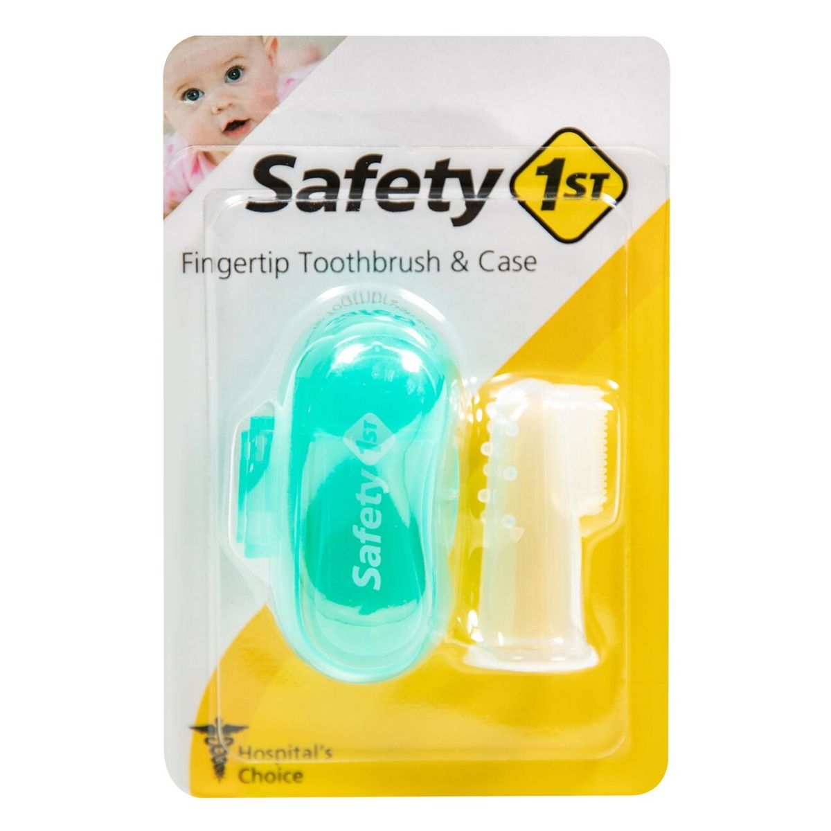 SAFETY 1ST - Cepillo De Dientes Tipo Dedal Para Bebés Safety 1st