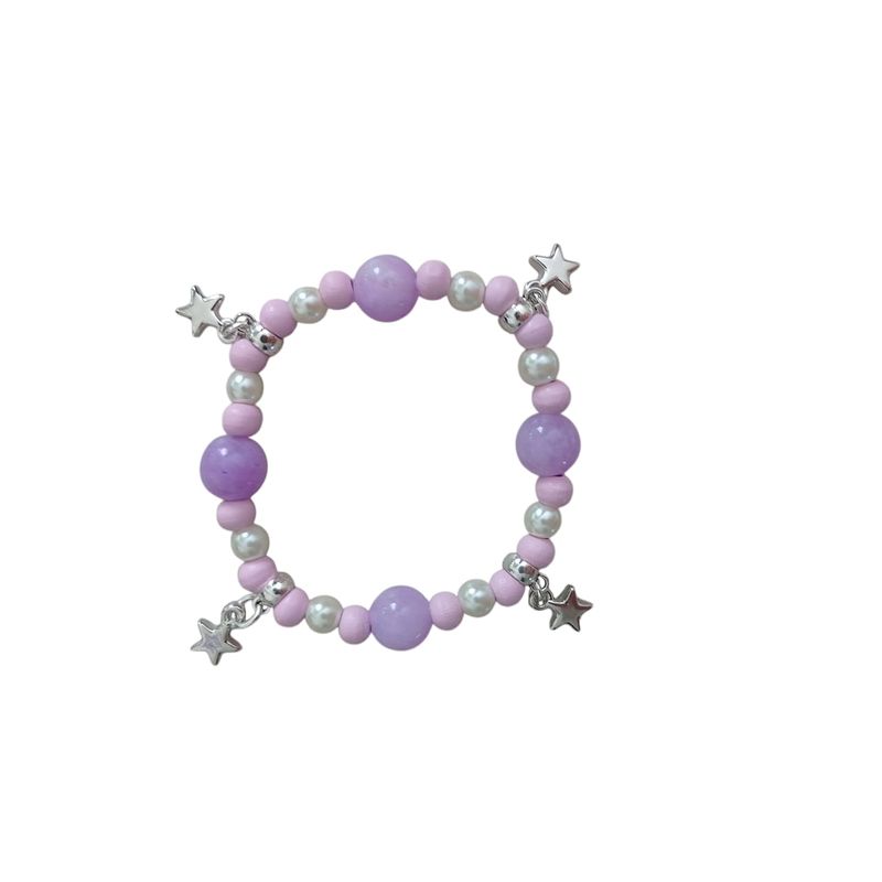 GENERICO - Pulsera con dije de estrellas