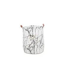 GENERICO - Canasto Ropa Sucia Cesto De Tela Plegable 35x45cm NV