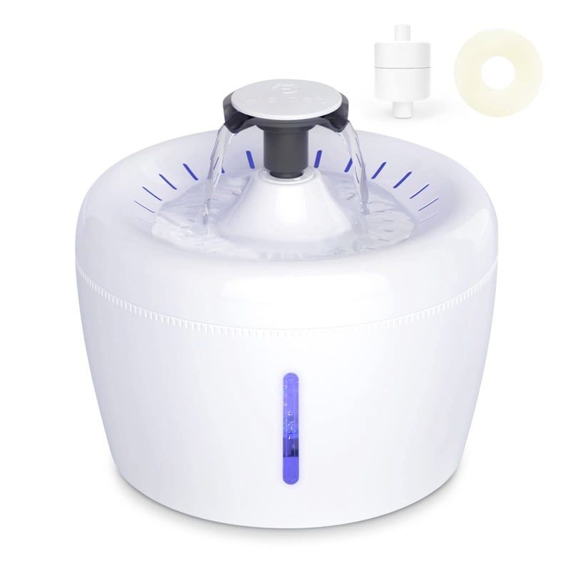 ELS PET - ELS PET fuente de agua para mascotas silenciosa de 2,5 L