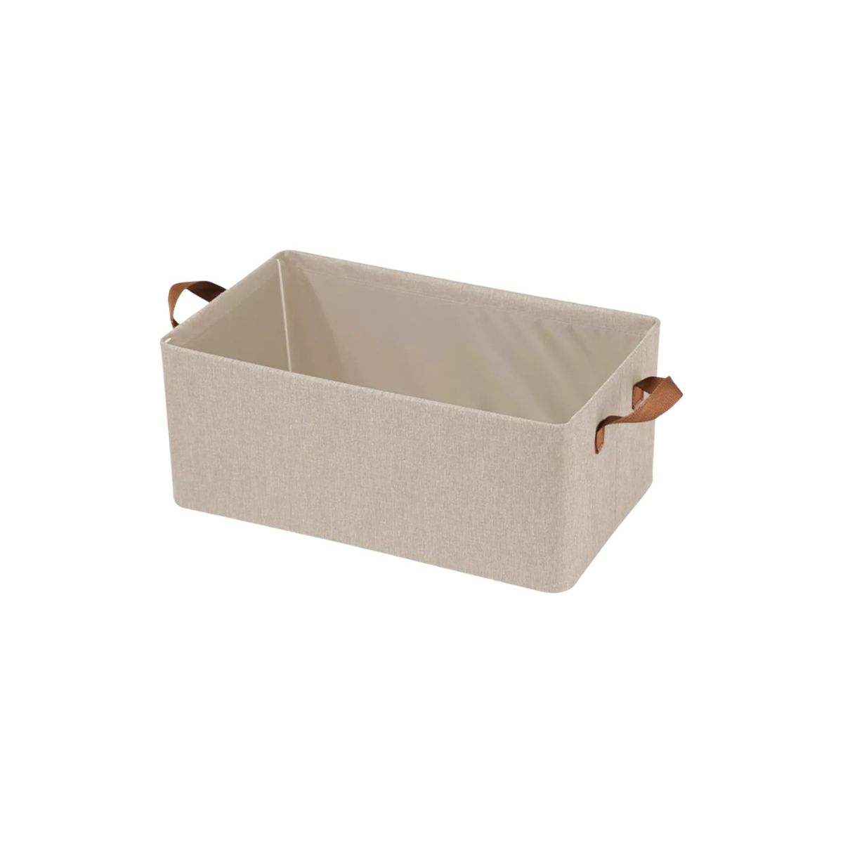 GENERICO - Caja Plegable Con Asa Cesta De Almacenamiento Para Estantes NV