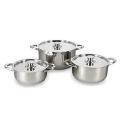 WENS - BATERIA DE COCINA 6 PZ ACERO INOX 420-6S
