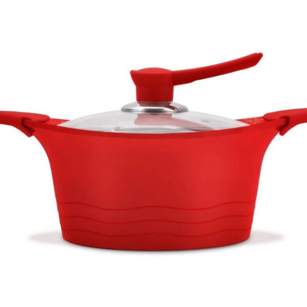 BOHLIER - Cacerola 24 cm roja Bohlier