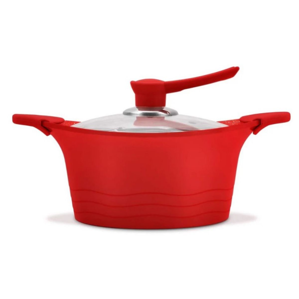 BOHLIER - Cacerola 24 cm roja Bohlier