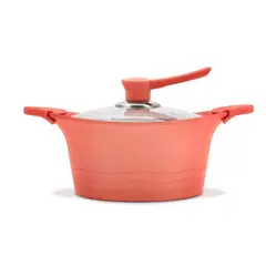BOHLIER - Cacerola de 28 cm rosa
